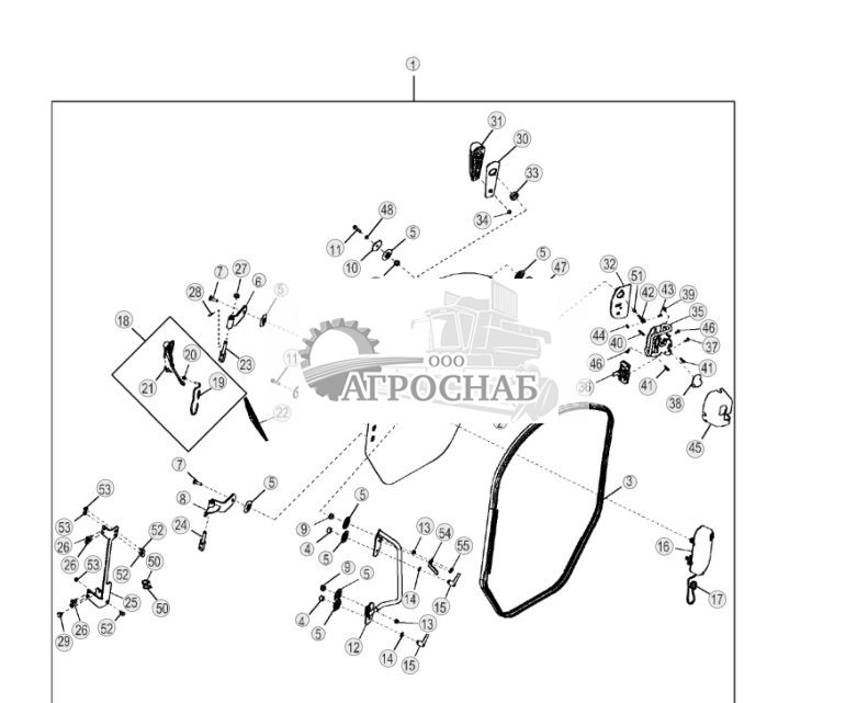 Комплект двери для нормальных условий работы ( - 269401) - ST741677 254.jpg